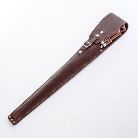 A set of skewers 670*12*3 mm in brown leather case в Пензе