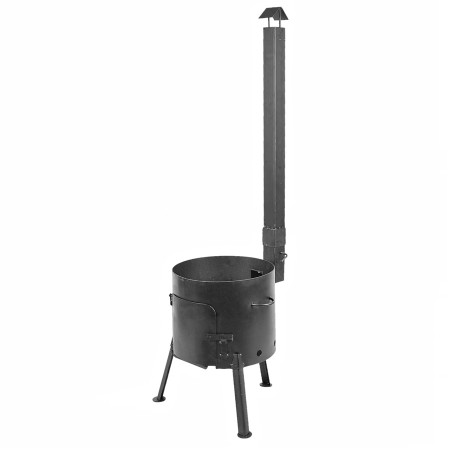 Печь диаметром 360 мм с трубой под казан 12 литров в Пензе