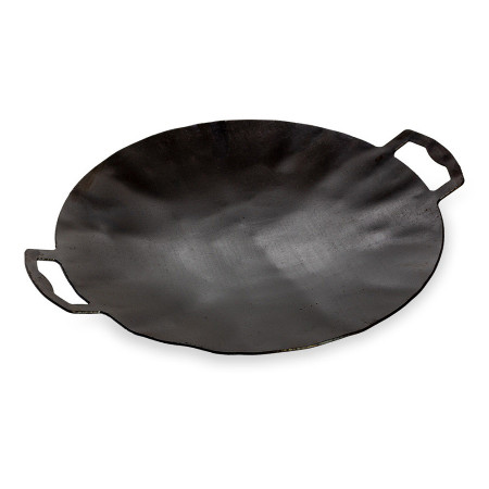 Садж сковорода без подставки вороненая сталь 45 см в Пензе