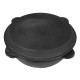Cast iron cauldron 8 l flat bottom with a frying pan lid в Пензе