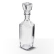 Бутылка (штоф) "Элегант" стеклянная 0,5 литра с пробкой  в Пензе