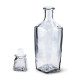 Бутылка (штоф) "Элегант" стеклянная 0,5 литра с пробкой  в Пензе