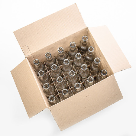 20 bottles of "Guala" 0.5 l without caps in a box в Пензе