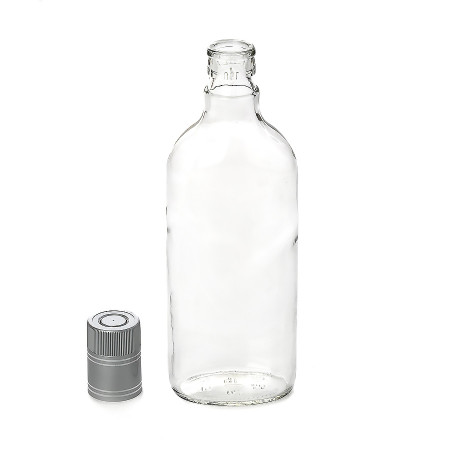 Bottle "Flask" 0.5 liter with gual stopper в Пензе